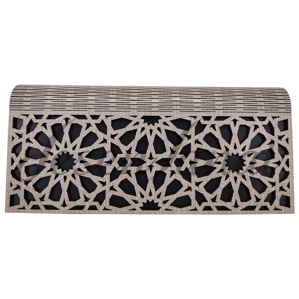 İsme Özel Ahşap Masaüstü Akordeon İsimlik